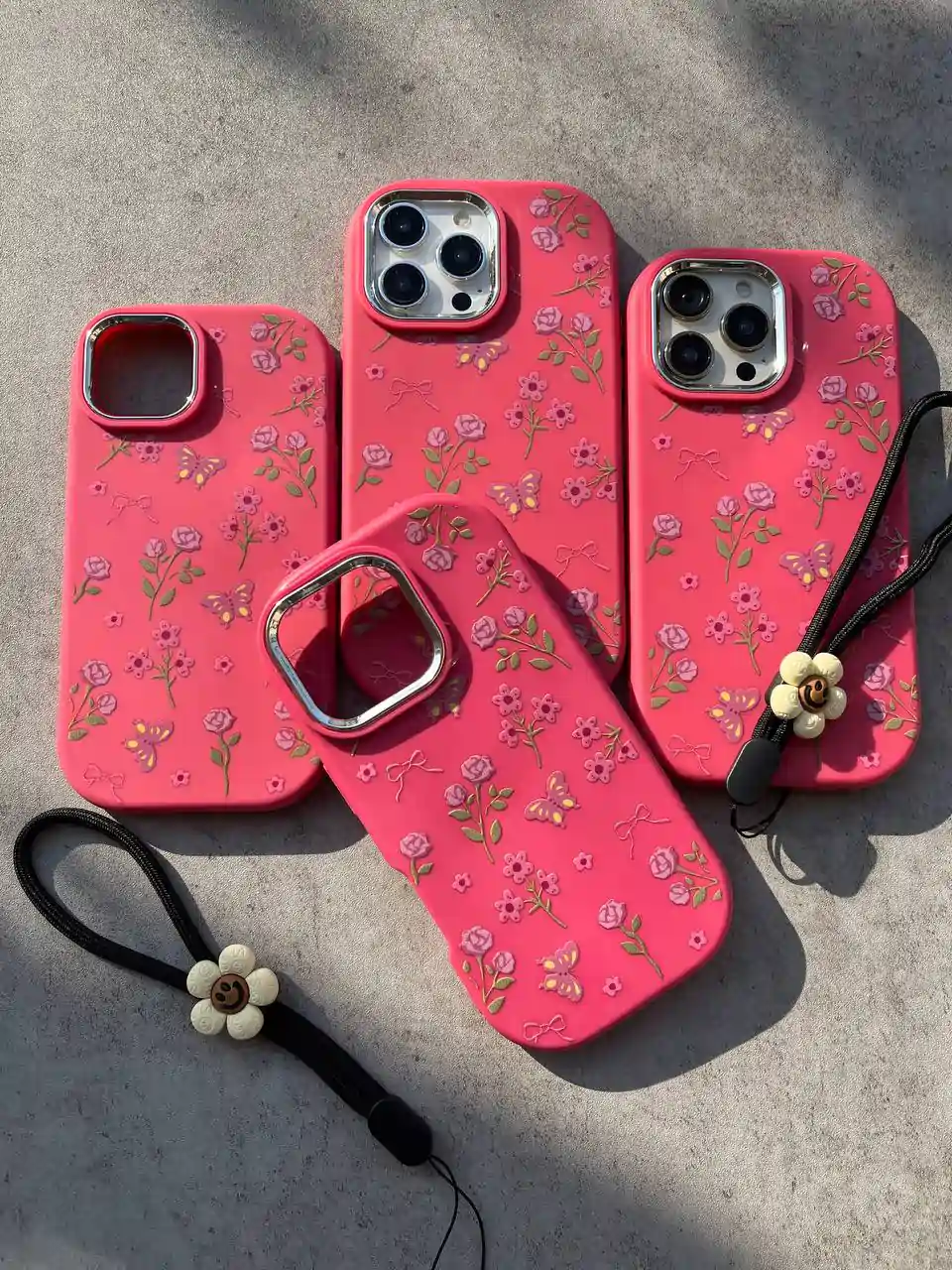 قاب pink garden با اویز
