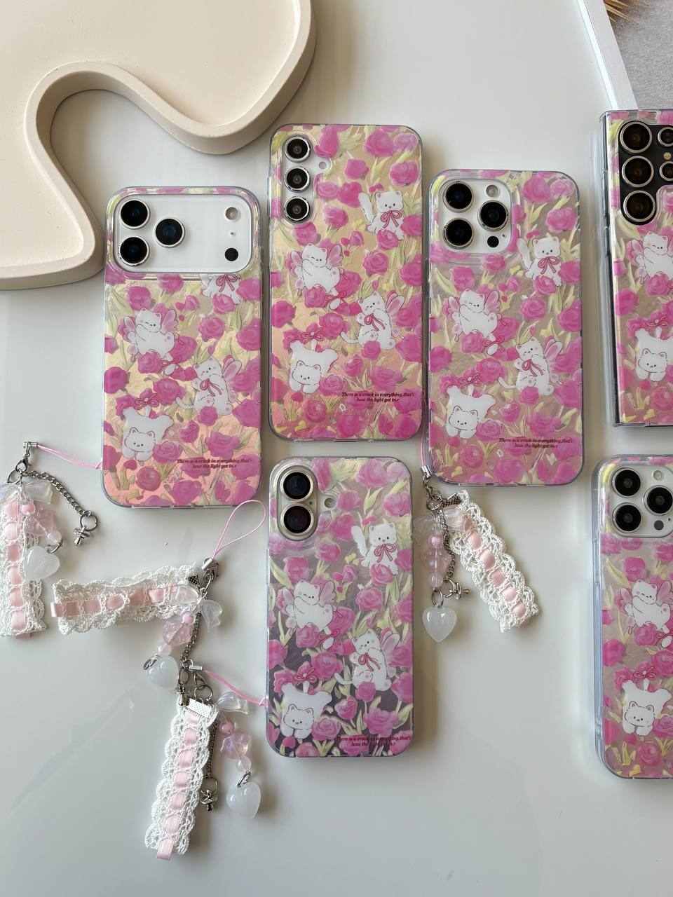 قاب پیشی کیوت صورتی ایفون